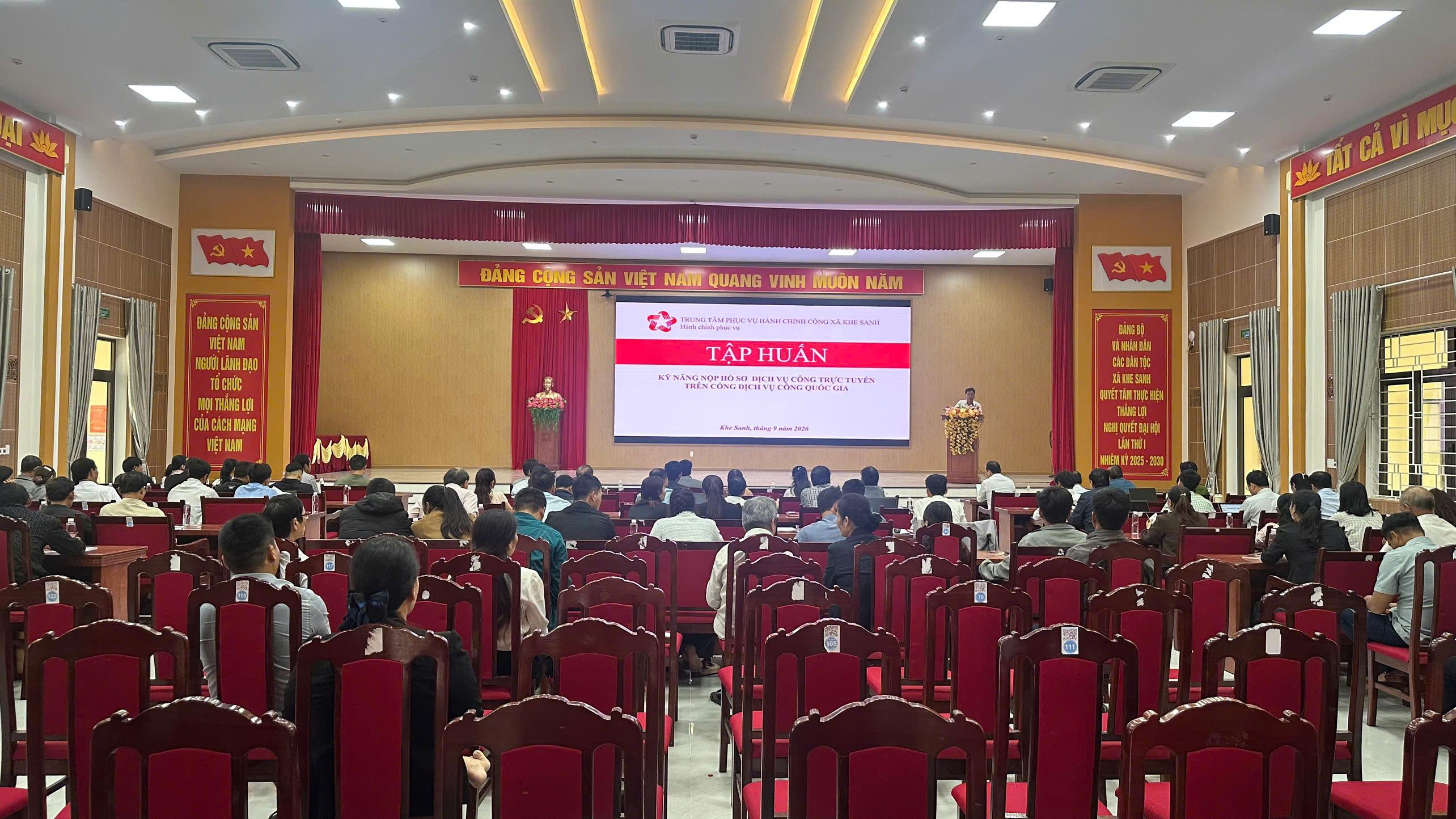 Tập huấn chuyển đổi số cho lực lượng nòng cốt tại cơ sở