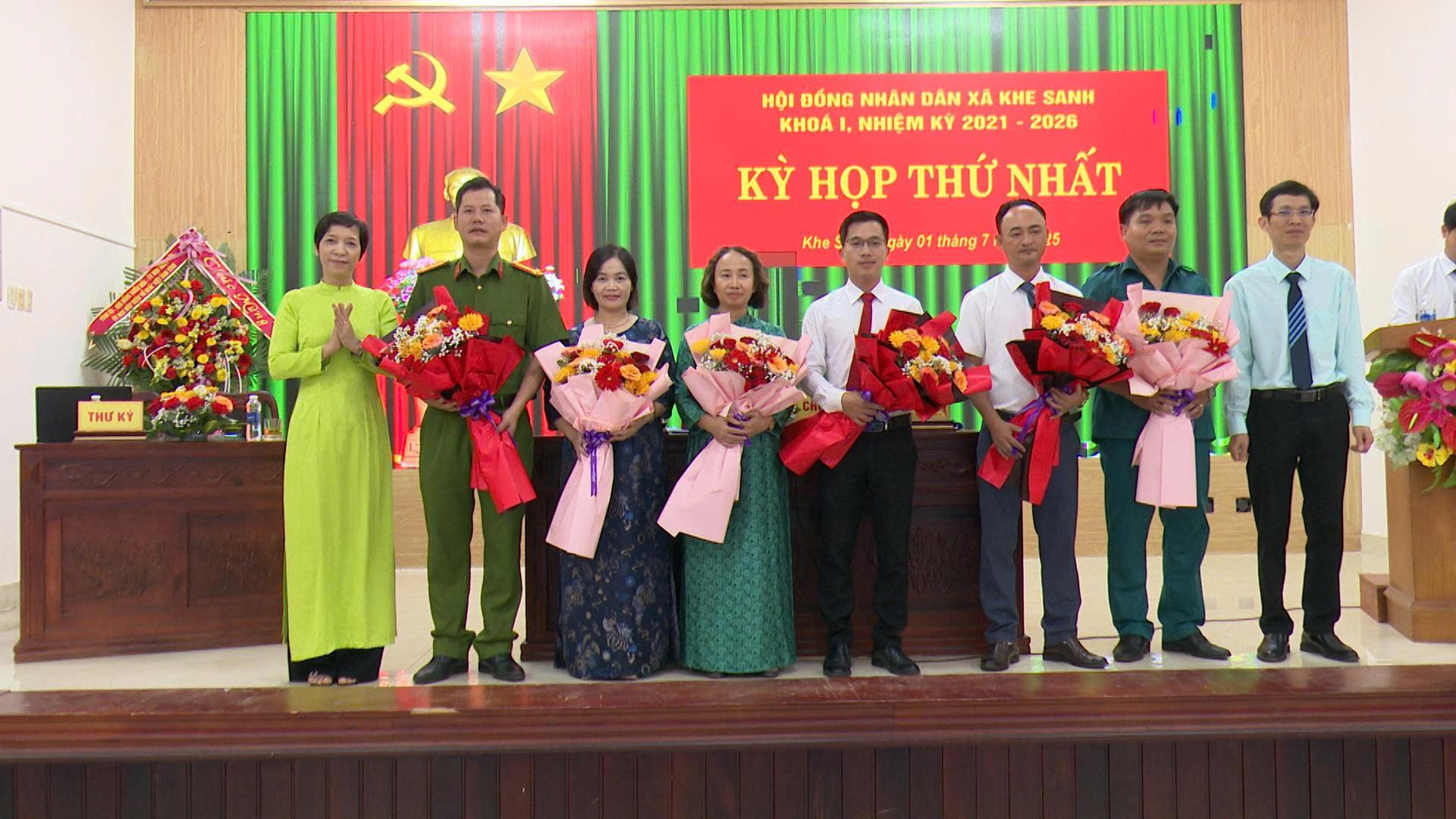 Kỳ họp thứ nhất, HĐND khóa 1, nhiệm kỳ 2021 – 2026
