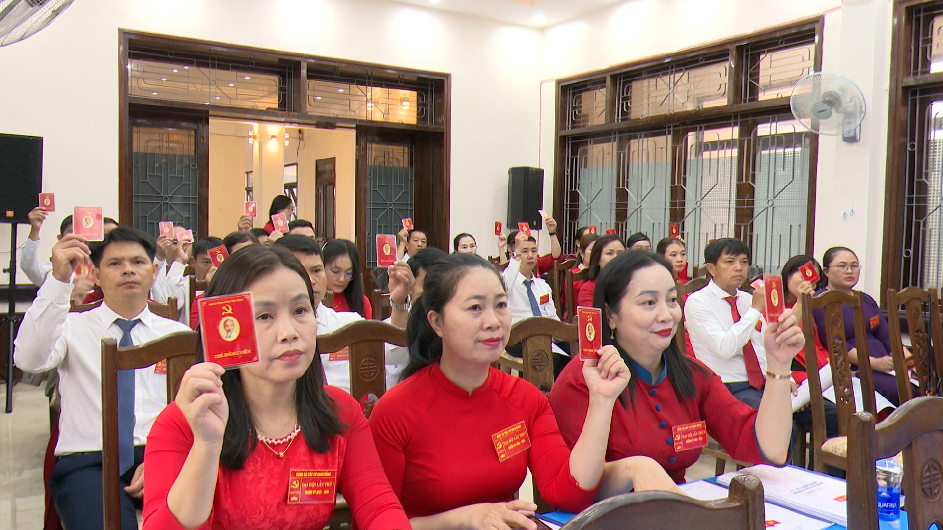 Chi bộ các cơ quan Đảng xã Khe Sanh Đại hội lần thứ I nhiệm kỳ 2025 – 2030