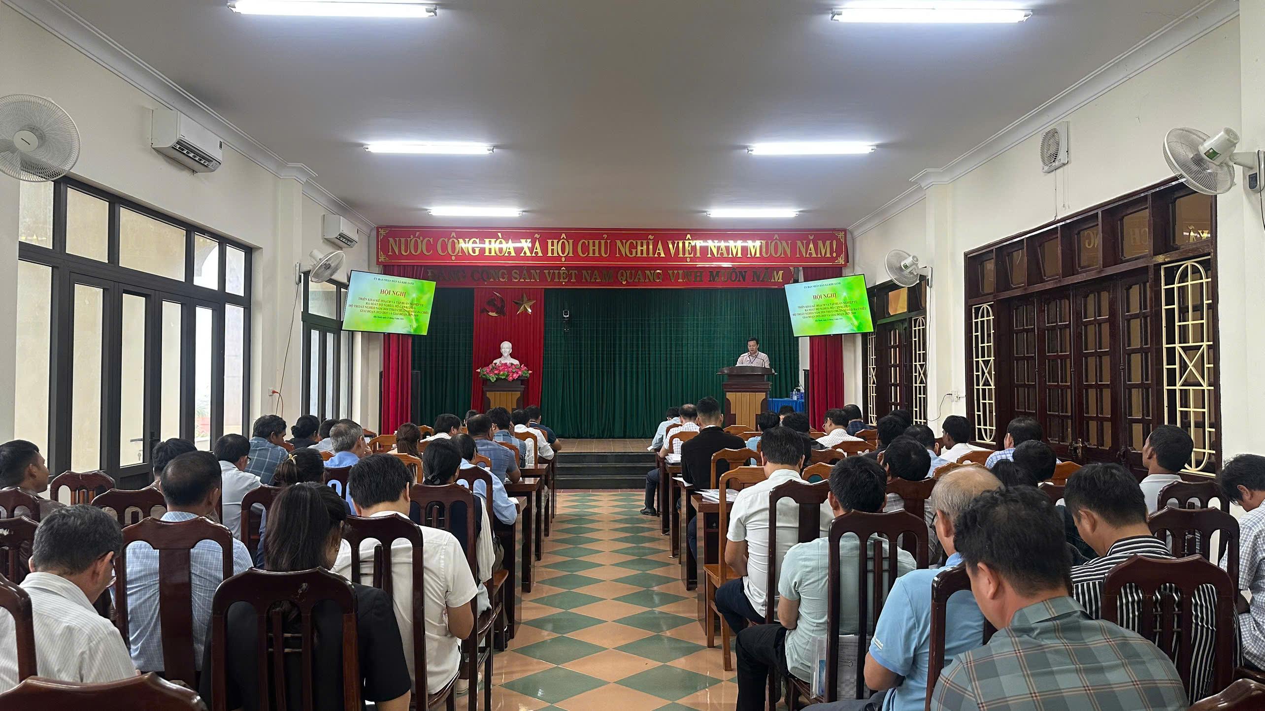Khe Sanh triển khai rà soát, công nhận hộ nghèo, hộ cận nghèo, hộ thoát nghèo năm 2026
