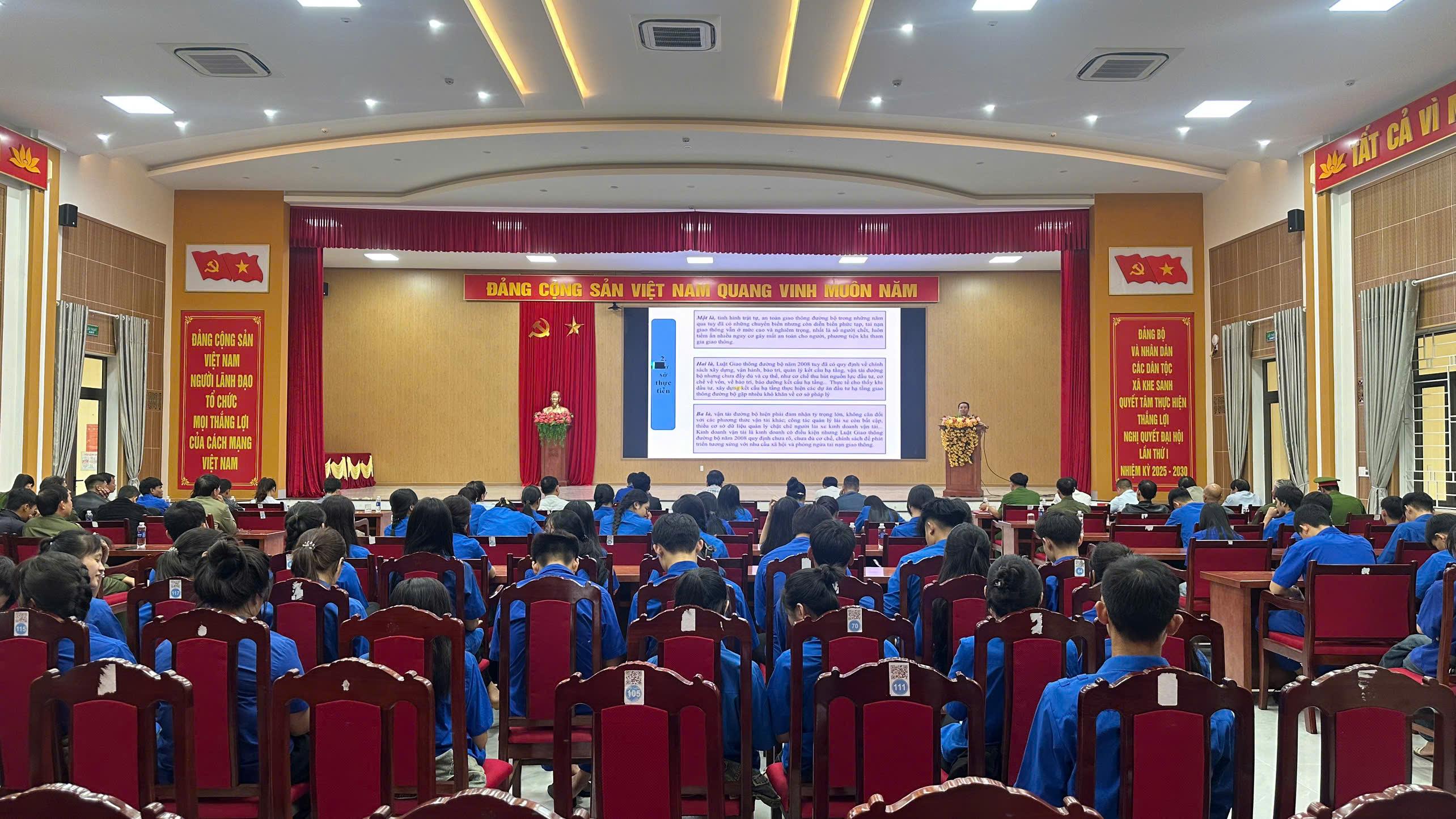 Khe Sanh tuyên truyền, phổ biến pháp luật về trật tự, an toàn giao thông