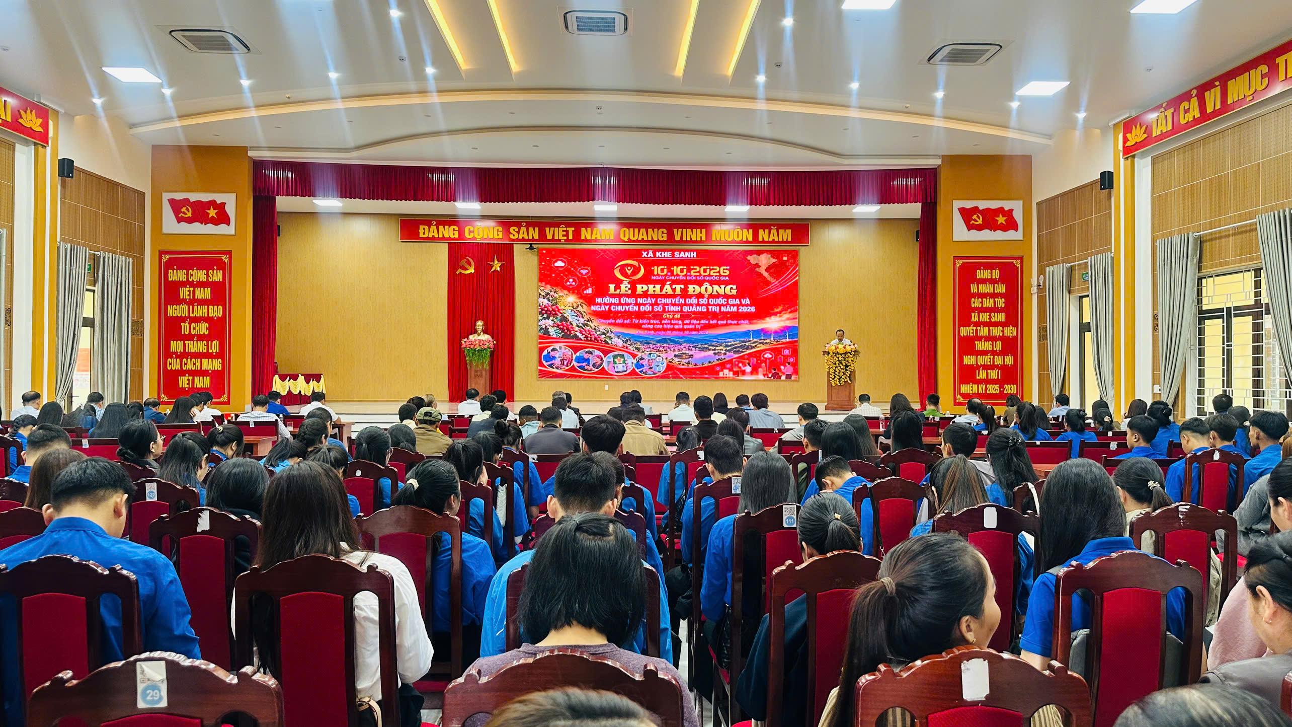 Lễ phát động hưởng ứng Ngày Chuyển đổi số quốc gia và Ngày Chuyển đổi số tỉnh Quảng Trị năm 2026