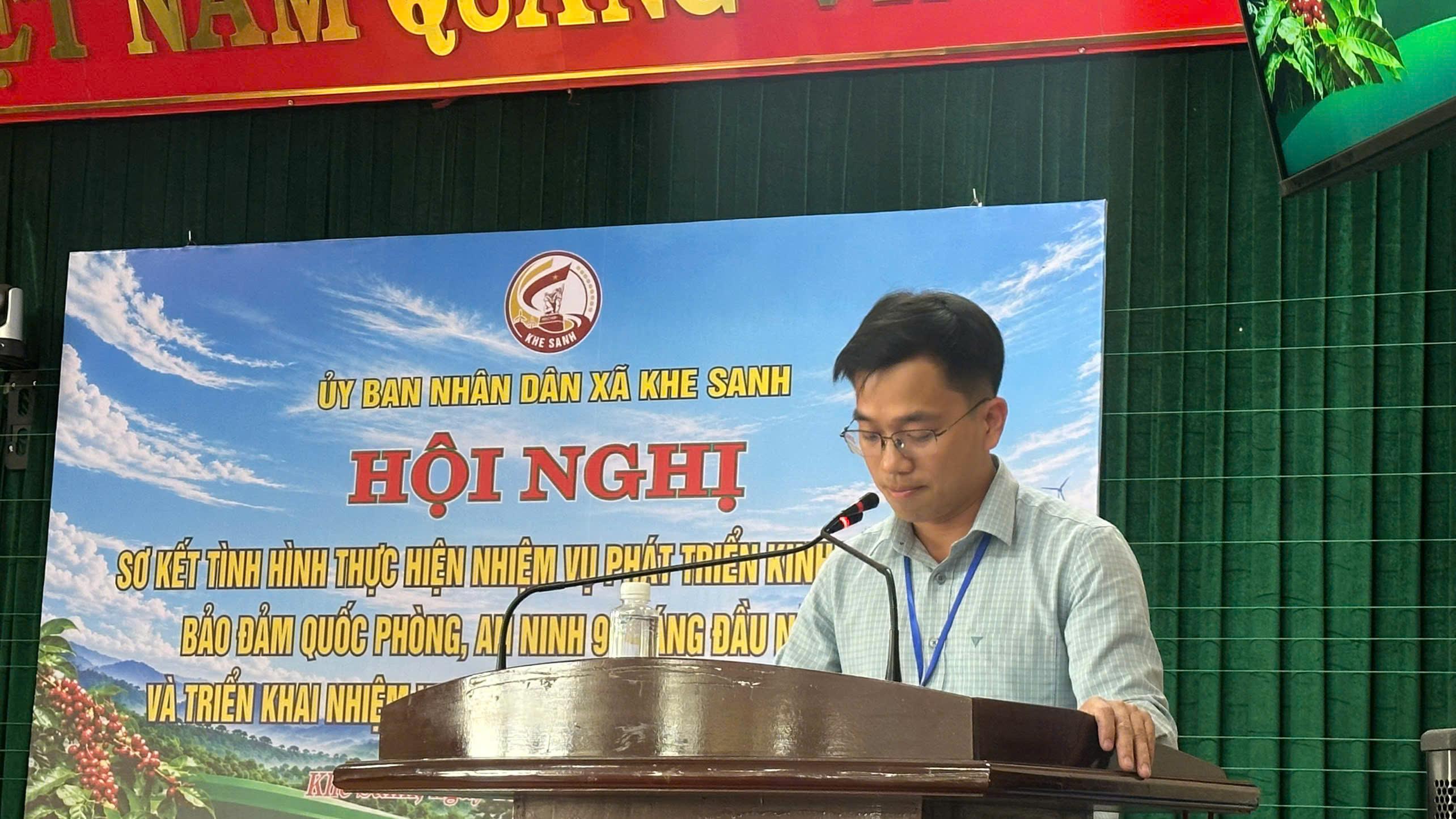 Hội nghị đánh giá tình hình thực hiện nhiệm vụ phát triển kinh tế - xã hội, quốc phòng - an ninh...
