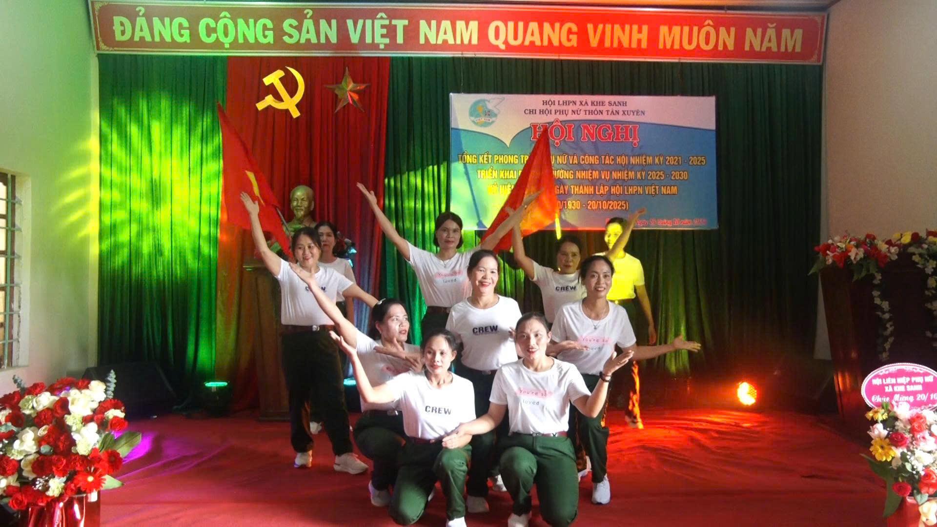 Hội nghị tổng kết công tác Hội và phong trào phụ nữ nhiệm kỳ 2021 - 2025 và phương hướng, nhiệm...