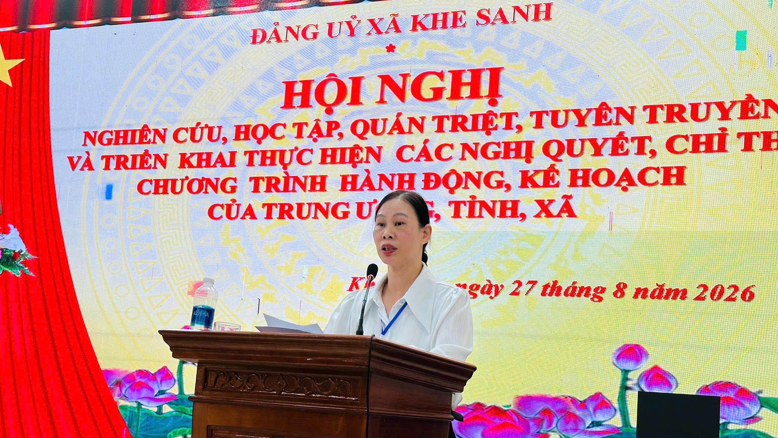 Hội nghị nghiên cứu, quán triệt các nghị quyết theo chương trình công tác trọng tâm năm 2026